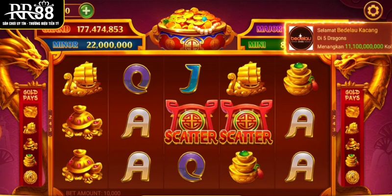 Game nổ hũ RR88 gồm hai nhóm biểu tượng chính